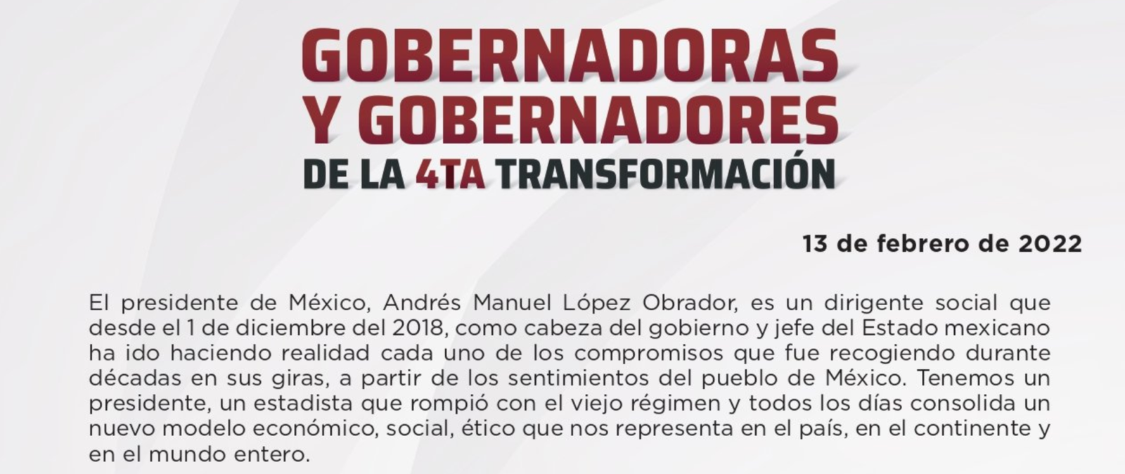 INE ordena retirar carta de apoyo a AMLO por parte de gobernadores de Morena  – NV Noticias