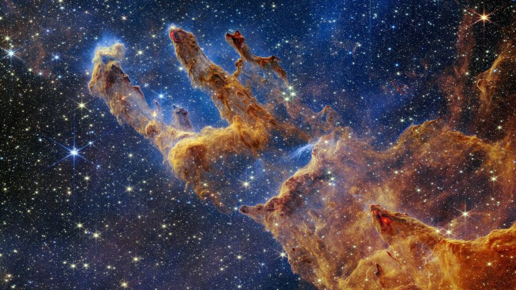 Revela Telescopio James Webb impresionante imagen de los ‘Pilares de la ...