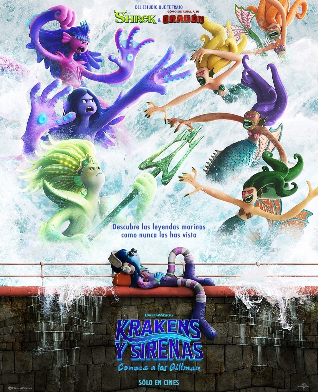 Lanza Dreamworks El Tráiler De Su Nueva Película “krakens Y Sirenas” Nv Noticias 6371