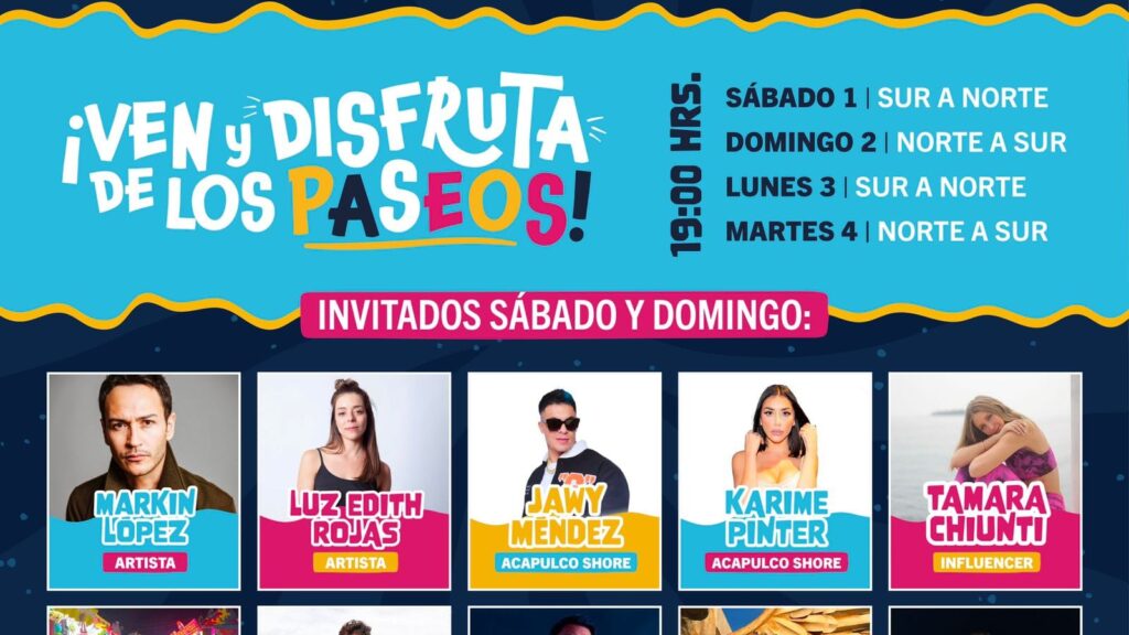 Estos son los artistas e influencers que estarán en el Carnaval de ...