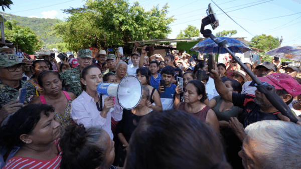recorrido Claudia Sheinbaum