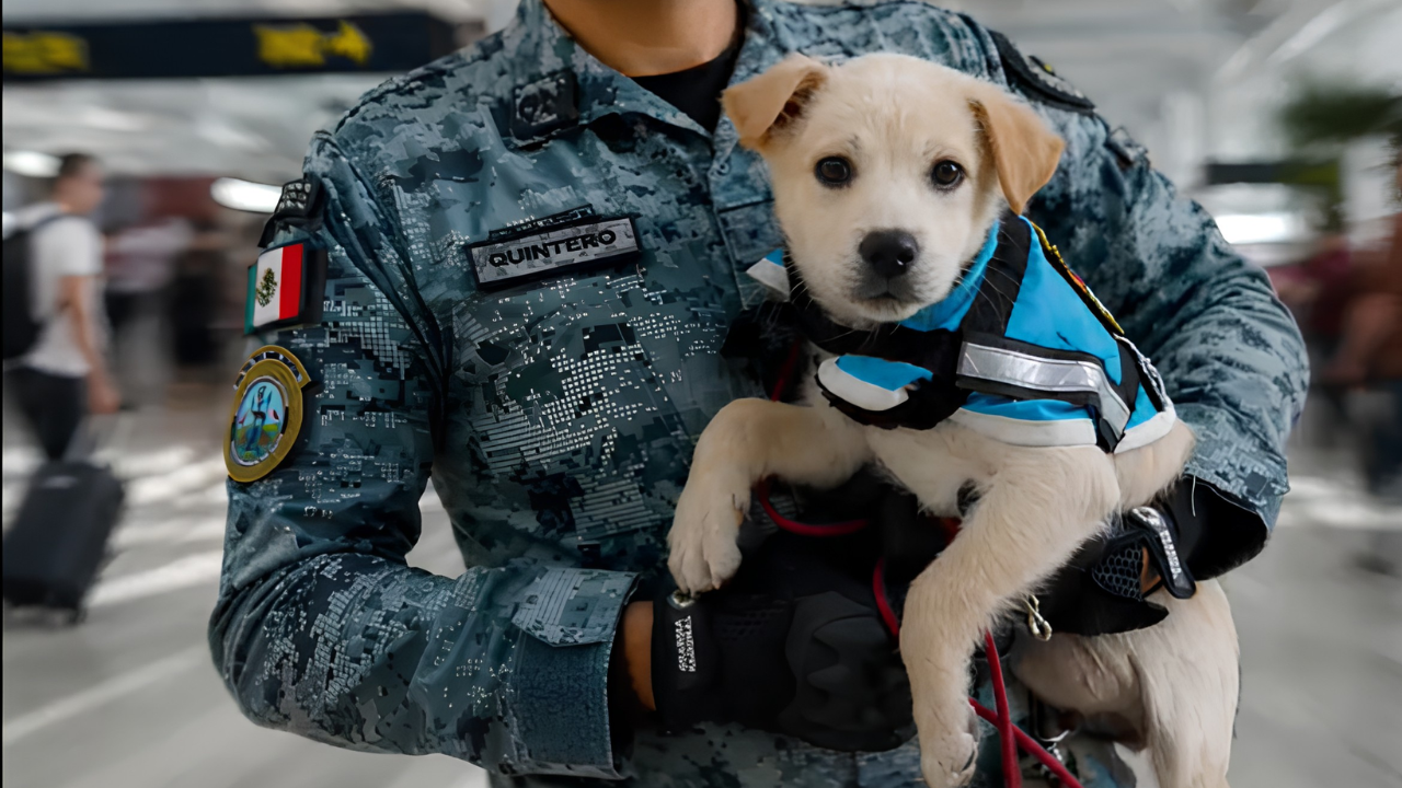Binomios caninos del Ejército mexicano